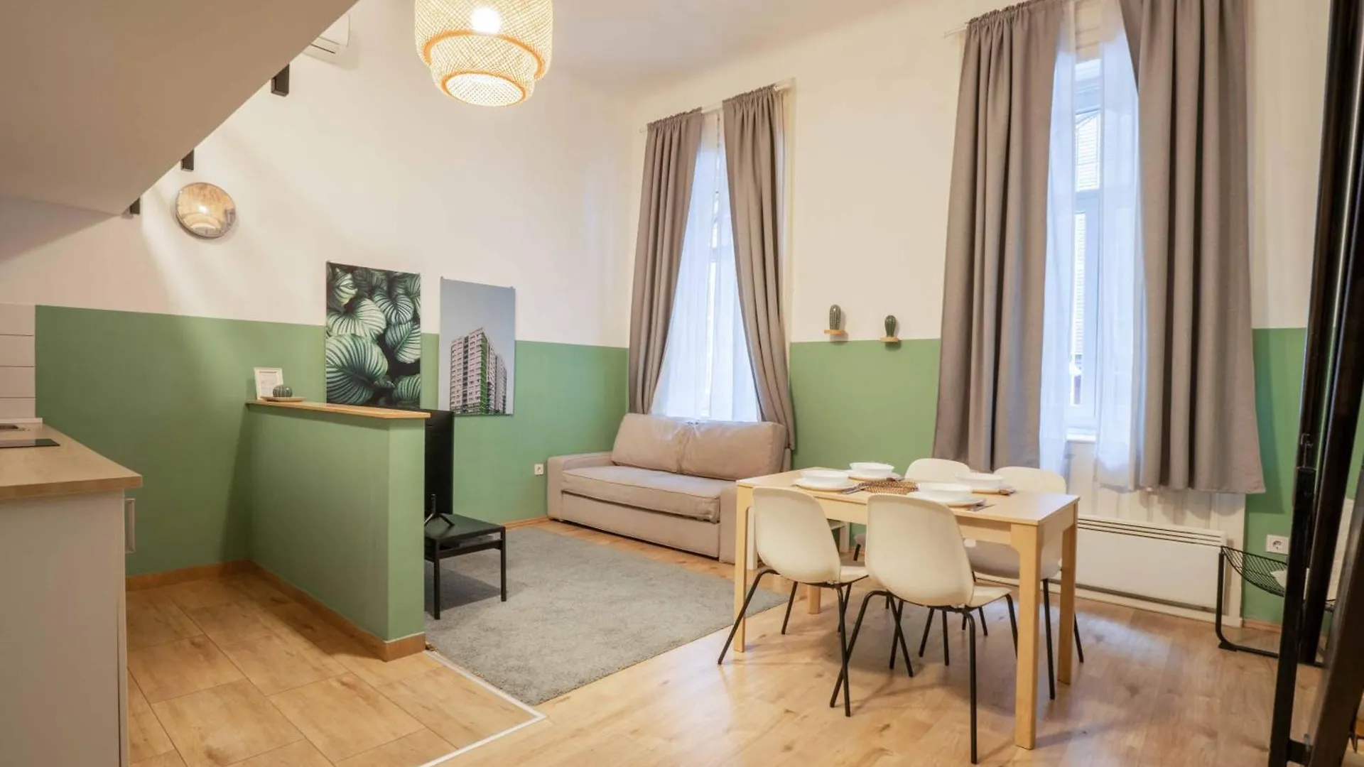 Cosy Studio In Terezvaros W41 Green Budapest