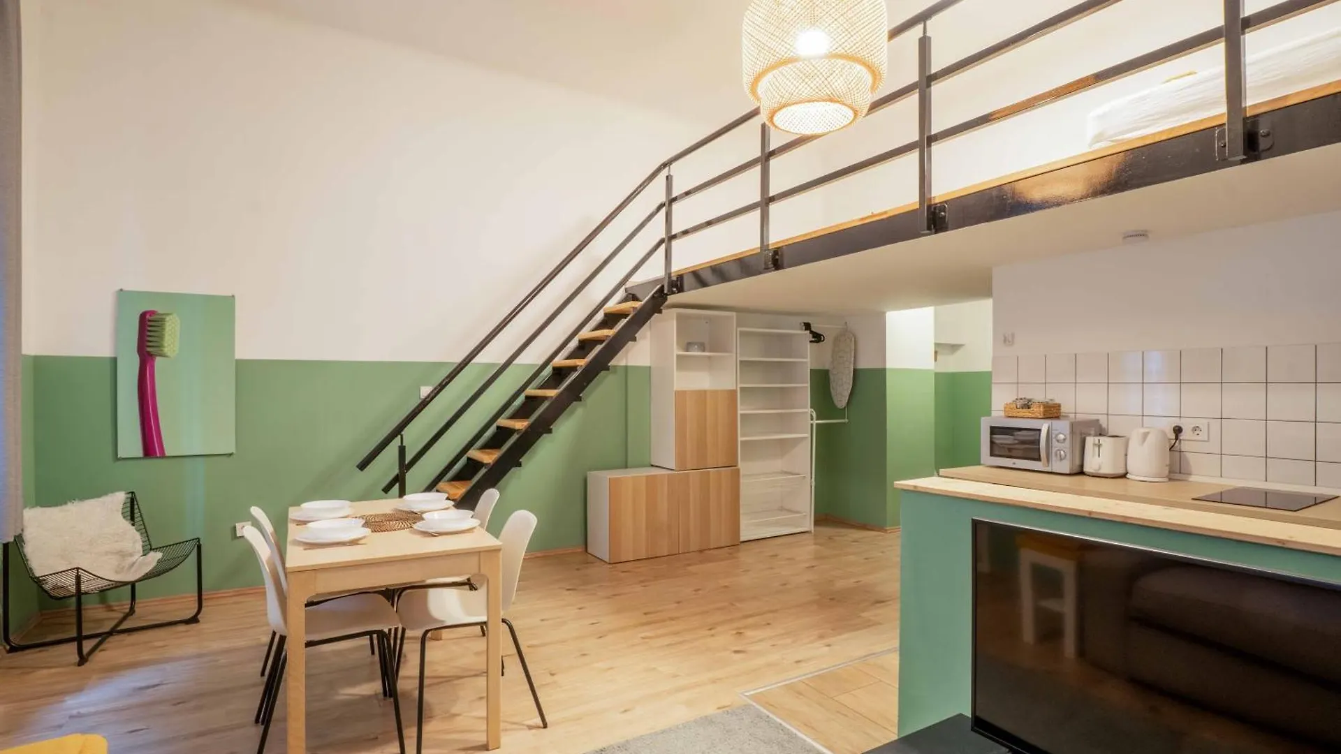 Cosy Studio In Terezvaros W41 Green Budapest Hungary